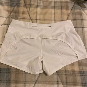 lululemon white shorts